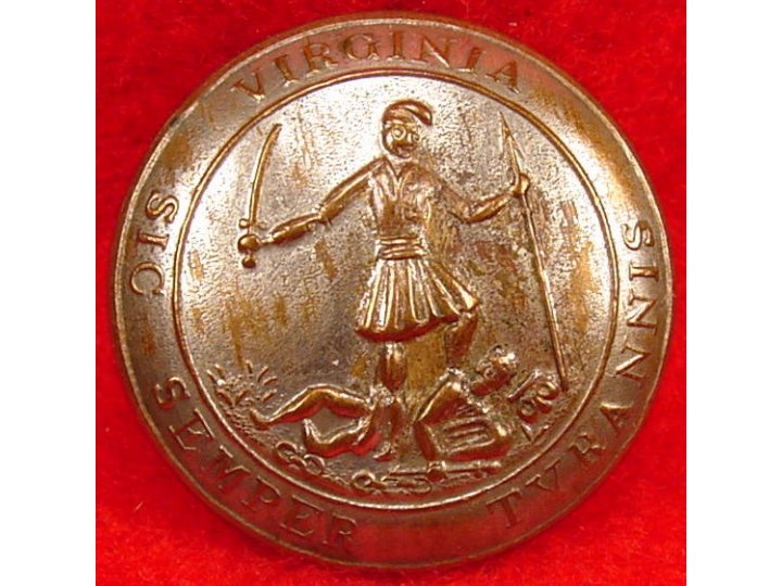 Virginia State Seal Button